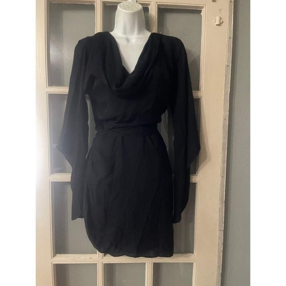 Halston Heritage Little Black Dress - Picture 5 of 10